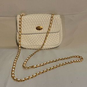 Authentic BALLY Braided Chain Crossbody Bag